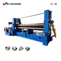 W11 vendre rouleau automatique CNC plaque machine à rouler le métal de laminage pour l'acier inoxydable et de l'acier au carbone utilisé état