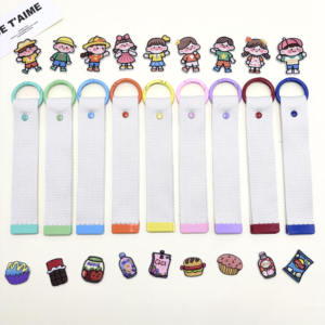 Korea Bestseller DIY Bügel-Aufnäher Mini-Namensschild für Reisekoffer-Schlaufen und Schlüsselanhänger - Product Image 2