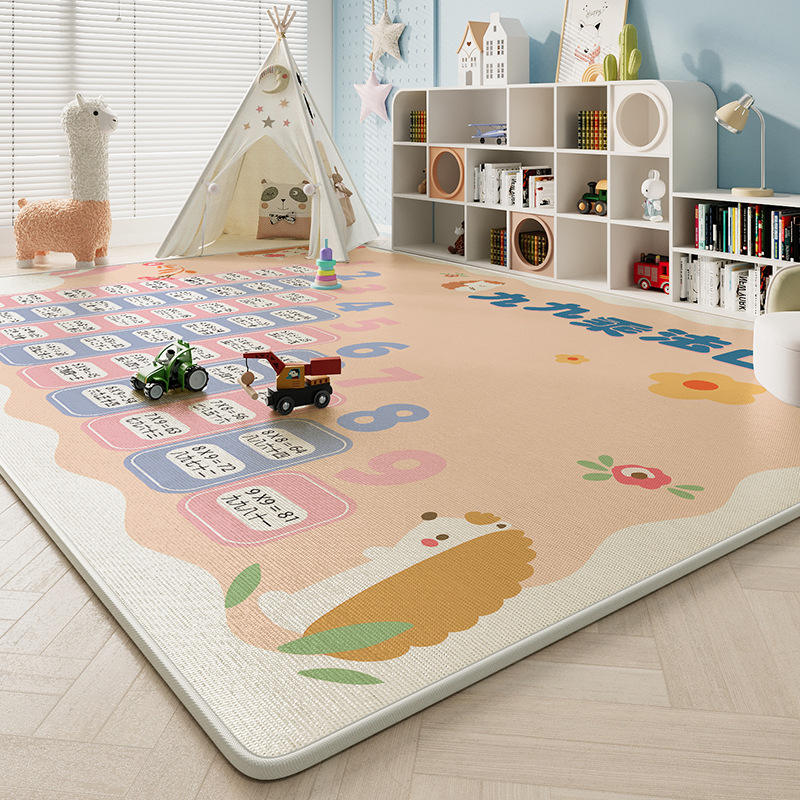 Tapis de soie glacée - Happy Flying Chess
