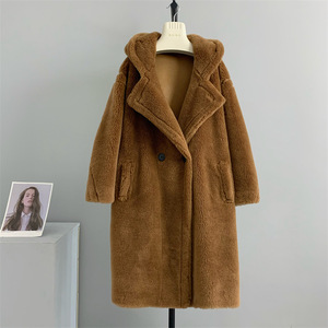 Gran oferta, gabardina gruesa de piel de cordero <span class=keywords><strong>con</strong></span> <span class=keywords><strong>capucha</strong></span> de lana para <span class=keywords><strong>mujer</strong></span>, sudaderas <span class=keywords><strong>con</strong></span> <span class=keywords><strong>capucha</strong></span> de talla grande para <span class=keywords><strong>mujer</strong></span>, abrigo de piel de corte para <span class=keywords><strong>mujer</strong></span> - Product Image 5