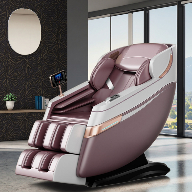 VCT Ai SL 3D Modern Leather Back Massage Chair with Zero Gravity Technology Shiatsu Human Touch for Waist & Neck