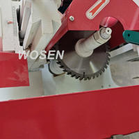 Usine de meubles Planche de bois Double extrémité Tenoner Mortaise Fraisage Machine à rainurer Sciage