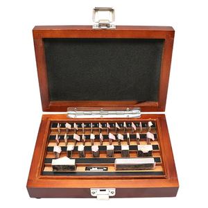 Micrometro di Controllo Set Acciaio Inox di Grado 1 Metrico 11 Pezzi 0-25mm 25-50mm 50-75mm 75-100mm calibro set di blocco - Product Image 6