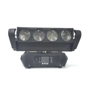 Led Mini örümcek 9*10w Rgbw 4in1 Led Beam işın hareketli kafa sahne Dj ışıkları