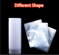 Sac d'emballage sous vide transparent en plastique, nouveau design personnalisé pour aliments surgelés, vente en gros, 2020