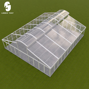 Carpa de Lujo Comercial Grande para Eventos al Aire Libre, Estructura de Aluminio y Vidrio, Carpa para Eventos, Bodas y Fiestas con Capacidad para 200 a 500 Personas - Product Image 1