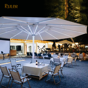 6x6M 7x7m Plaza exterior <span class=keywords><strong>Sombrilla</strong></span> comercial <span class=keywords><strong>gigante</strong></span> Sombrillas Jardín Patio <span class=keywords><strong>Sombrilla</strong></span> - Product Image 1