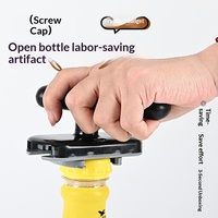 Nouveaux ouvre-boîtes manuels robustes, permettant de retirer les couvercles en toute sécurité et facilement, outils de cuisine portables, adaptés aux bocaux et aux bouteilles