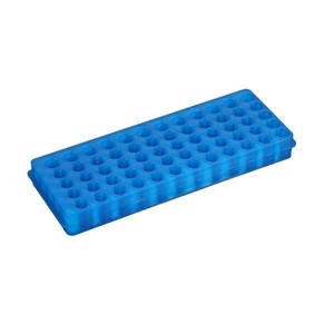 Estante para tubos de ensayo médicos Feiyue de 60 y 96 pozos, de doble cara, para tubos de centrífuga de 0.5ml, 1.5ml y 2ml - Product Image 1