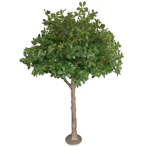 Hot Sale factory price Height 2.2m green artificial tree artificial plants for decoration