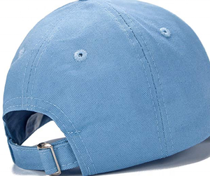 Casquettes de baseball structurées à 6 panneaux pour enfants, logo <span class=keywords><strong>dinosaure</strong></span> bleu uni, taille unique, personnalisables, réglables, style <span class=keywords><strong>papa</strong></span>, OEM - Product Image 4