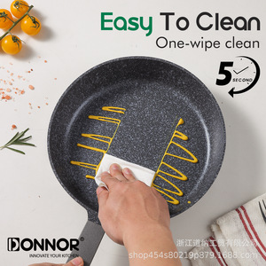 Donnor Hammer Texture <b>Cookware</b> <b>Set</b> 12 Piece Non Stick <b>Induction</b> Compatible Oven Safe Cooking Pots With Lids And Utensils - Product Image 4
