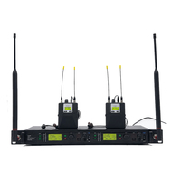 Système de monitoring intra-auriculaire sans fil professionnel PSM1000 avec traitement DSP, récepteur de diversité, mixage stéréo double canal pour musiciens de scène