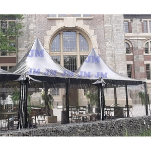 خيمة باغودا جديدة التصميم مقاس 20×40 قدم مع شعار للتخييم / حفلات الزفاف / الشاطئ / الحفلات للبيع - Product Image 2