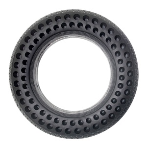 Neumático de Goma para Scooter de 10 Pulgadas 10*2.125, Neumático Sólido Poroso Tipo Panal para Accesorios de Scooter Eléctrico - Product Image 2