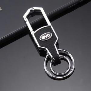 พวงกุญแจรถโลหะ3D ราคาถูกพวงกุญแจพวงกุญแจที่ใส่เพิ่มโลโก้อุปกรณ์เสริมรถยนต์สำหรับเป็นของขวัญส่งเสริมการขาย - Product Image 3