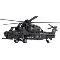 Cada C61005 Legoi Militaire Helikopter Vliegtuigen Bouwsteen Sets Speelgoed Lego Ww2 Vliegtuig Fighter Model Diy Kit Plastic Speelgoed