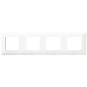 Cache-interrupteur mural blanc 8M Plate 2+2+2+2 Int71, longueur 34 mm, largeur 8 mm, hauteur 0,9 mm - Product Image 1