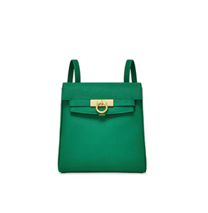 Mochila de diseño con logotipo personalizado, clásica, hecha a mano, de PU, ligera, mochila de hombro. - Product Image 1