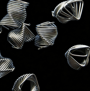 Eloong SS304 SS316L Acero Inoxidable Anillo Espiral Triangular Embalaje Prismático Embalaje de Columna Fenske para Laboratorio Certificado ISO9001 >95% - Product Image 5