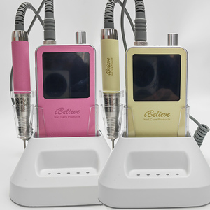 IBelieve Nouveau Design Haute Qualité Pu Sans Fil Topdesk <span class=keywords><strong>Professionnel</strong></span> Brushless 4000RPM Nail Drill <span class=keywords><strong>Machine</strong></span> Rechargeable - Product Image 4