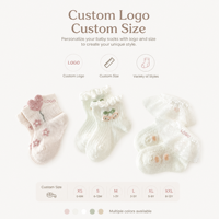 Chaussettes en dentelle tricotée à volants floraux pour bébés filles, nouveau-nés, nourrissons et tout-petits, vente en gros