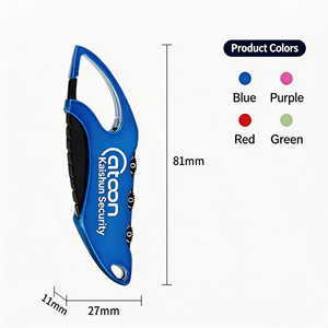 Mini <span class=keywords><strong>cadenas</strong></span> à combinaison de qualité supérieure pour sacs d'école, casiers de gym et bagages de voyage - Product Image 2