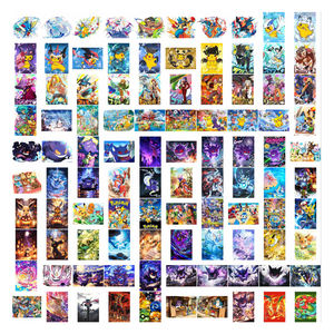 Cartes métalliques Pokémon JPS, sculpture sur papier, jetons de collection <span class=keywords><strong>en</strong></span> cristal, boîte mystère, jeux de société, boîte de booster scellée Pokémon Eif Baby - Product Image 6