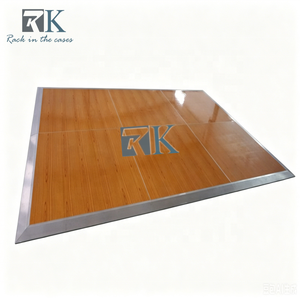 Hot Sale Dance Floor Portable Dance Flooring Wood Grain Dance Floor Panels with Aluminum Edges for Sale - Product Image 1