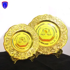 Wholesale high quality commemorative plate can be customized LOGO award plate 18-25CM optional