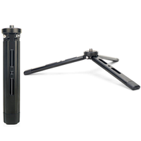 SORRISO Mini trépied de table en aluminium de haute qualité, support de trépied de bureau avec vis 1/4-20 pouces pour monopode et accessoires d'appareil photo