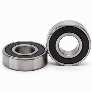 Roulement à billes à gorge profonde 6003-2RS 17x35x10mm en acier chromé GCr15, double étanchéité en caoutchouc, anti-poussière, pour moteur, pompe, boîte de vitesses et ventilateur - Product Image 3