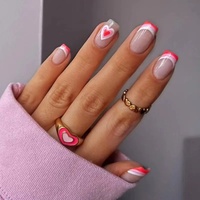Faux ongles en acrylique multi-styles simples à presser – Vente en gros directe usine – Lots et packs mixtes disponibles