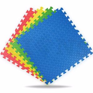 एवा फोम मुलायम बेबी प्ले मैट जिगसॉ फर्श मैट 60x60 सेमी पर्यावरण के अनुकूल विरोधी पर्ची पानी-सबूत शैक्षिक पिकनिक बच्चों की - Product Image 1