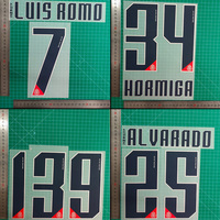 Camiseta de Chivas 26-27 para el Hogar, Diseño de Dibujos Animados con Transferencia Térmica de Plastisol, Calcomanías Termoadhesivas de Alta Calidad