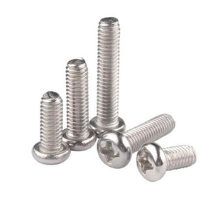 <span class=keywords><strong>ASME</strong></span>/ANSI B <span class=keywords><strong>18.6.3</strong></span> 304 Ốc Vít đầu tròn lõm bằng thép không gỉ m3m4m5m6 hoàn thiện trơn - Product Image 3