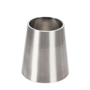 Gıda sınıfı paslanmaz çelik sıhhi pürüzsüz dövme flanş parçaları çap azaltma geçiş kaynaklı uç redüktör konsantrik - Product Image 3