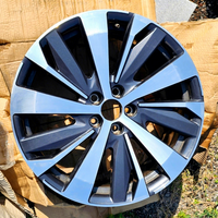 عجلة سيارة ركاب لتشكيل تدفق Mingyue وجه أسود تشكيله 19X7.5J 5X108 4X108 4X98 لسيارة Peugeot 408X