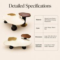 Fabricant Direct - Ensemble de 2 tables gigognes contemporaines en MDF, grandes et carrées, durables, 160 cm x 90 cm, noires, pour salon et maison