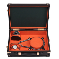 Boîte à montres et à bijoux haut de gamme et sophistiquée : Coffret de rangement de luxe avec support pour collier et pendentif pour accessoires précieux