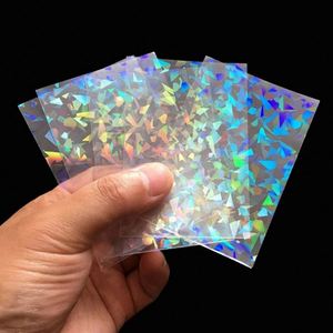 Protège-cartes en plastique holographique avec motif d'impression laser moderne, sans fermeture, porte-cartes à application - Product Image 3