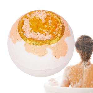 Bolas de Sal de Baño Efervescentes, Boule de Bain, Colores Mezclados Personalizados, Sal Marina y Flores Secas para Hotel, SPA y Hogar - Product Image 5