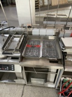 CE Commerciële Elektrische Dubbelzijdige Burgergrill, Heavy Duty Clamshell Grillplaat, Snelle Verwarming, RVS Platte Grillplaat
