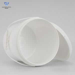 多目的6リットルプラスチックバケット食品グレード<span class=keywords><strong>PP</strong></span>蓋付き家庭用収納掃除用品および工具に最適 - Product Image 4