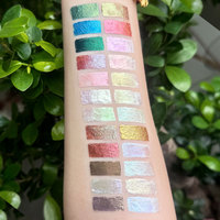 Crème de Fard à Paupières Multichrome Néon Pigmentée de Bonne Qualité, Effet Gelée Scintillante