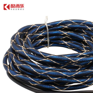 Cable RCA KUERL de 5M, Cable de Conexión de Audio para Auto, Macho a Macho, Trenzado de Cobre Puro, para Audio y Video - Product Image 5