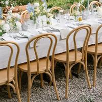 Chaise Thonet en résine noire empilable en PP pour événements extérieurs, mariages, restaurants, hôtels et fermes - Prix usine, vente en gros