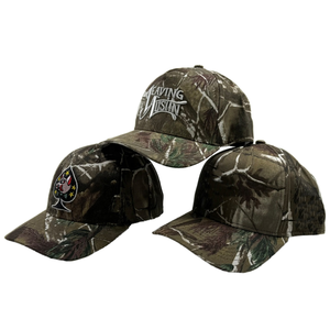 Gorra de Béisbol Unisex con Estampado de Camuflaje, 6 Paneles, Gorra para Exteriores con Logotipo Bordado en la Parte Delantera - Product Image 1