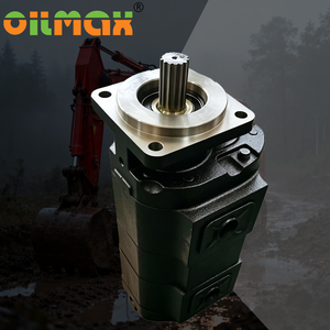 Pompe à double engrenage à haut débit P76-TR100 pour système hydraulique de chargeur Reach Stacker - Product Image 1