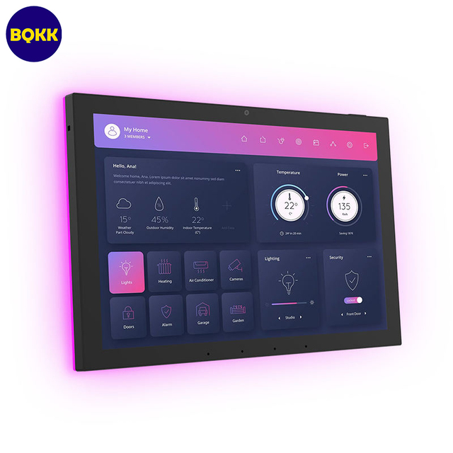 10.1 Inch Smart Home Control Panel Android 14 Tablet POE RK3576S 4GB 64GB IPS Touch Screen Home Automation Wall Mounted Display